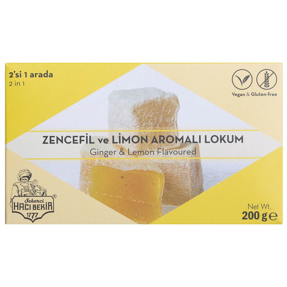 ZENCEFİLLİ / LİMONLU LOKUM