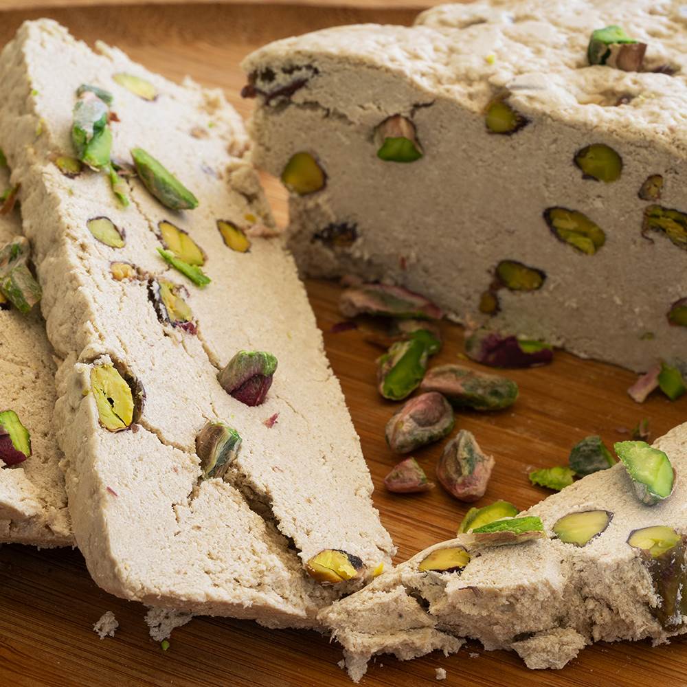 Haci Bekir Halva with Cocoa - Made from Local Sesame Seeds