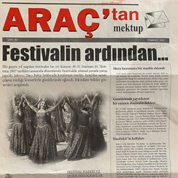 01.07.2007-Araç'tan Mektup